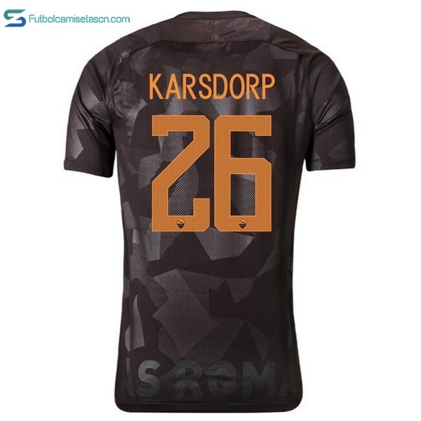 Camiseta AS Roma 3ª karsdorp 2017/18